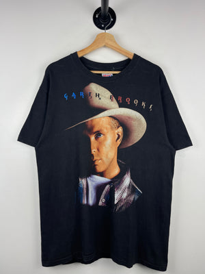Vintage 90s Garth Brooks Fresh Horses Black Tee