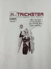 Vintage 90s Riots Comics Trickster Volume 1 White Tee