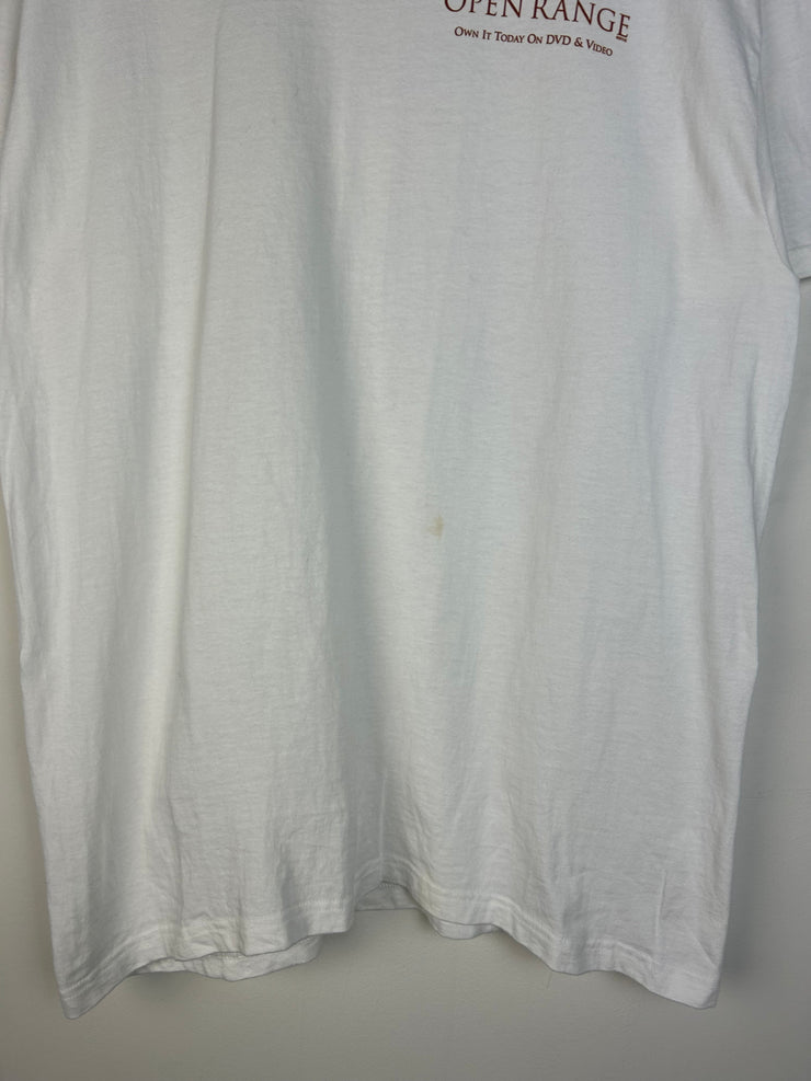 Vintage 2003 Open Range White Tee