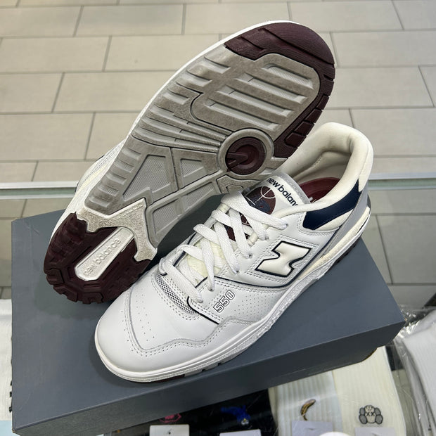 New Balance 550 White Natural Indigo Navy