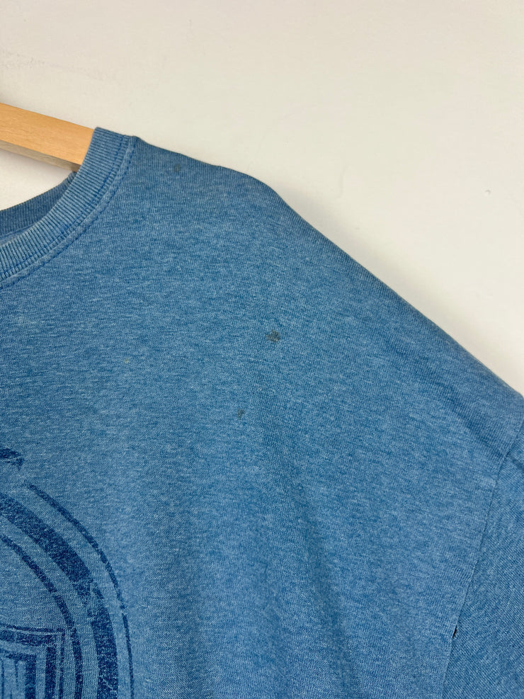 Vintage Harley Davidson Ride It Like You Stole It Blue Tee