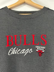 Vintage 90's Chicago Bulls Grey Logo 7 Crewneck