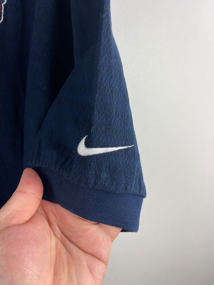 Vintage 90s NFL Nike Golf Chicago Bears Navy Polo Shirt