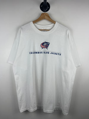 Vintage NHL Columbus Blue Jackets White Tee