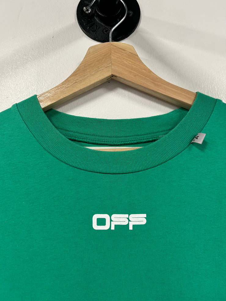 Off White Caravaggio Green Tee