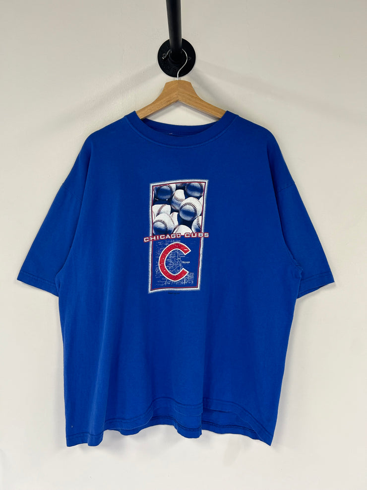 Vintage Chicago Cubs Blue Majestic Tee