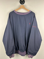Vintage 90s Polo Ralph Lauren Golf Navy Pullover Windbreaker