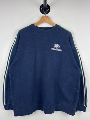 Vintage 90s Penn State Nittany Lions University Embroidered Navy Crewneck