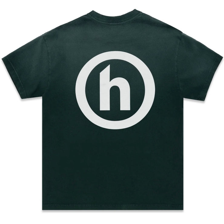 Hidden NY H Logo Washed Green Tee