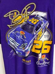 Vintage Nascar Jamie McMurray Crown Royal Purple Tee