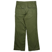 Needles String Fatigue Olive Green Pants