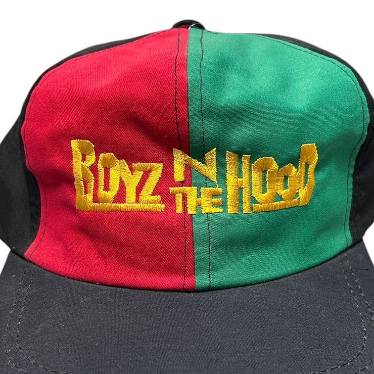 Vintage 90s Boyz N The Hood Movie Promo Colour Blocked Snapback Hat