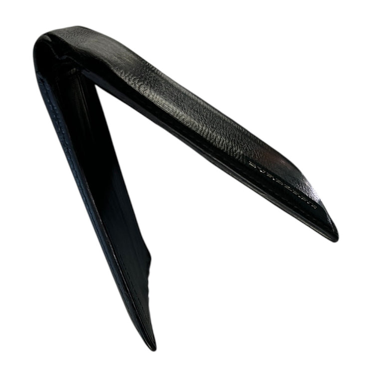 Burberry Black Leather Bifold Wallet