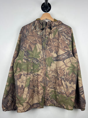 Vintage 90s American Tradition Real Tree Camo Windbreaker