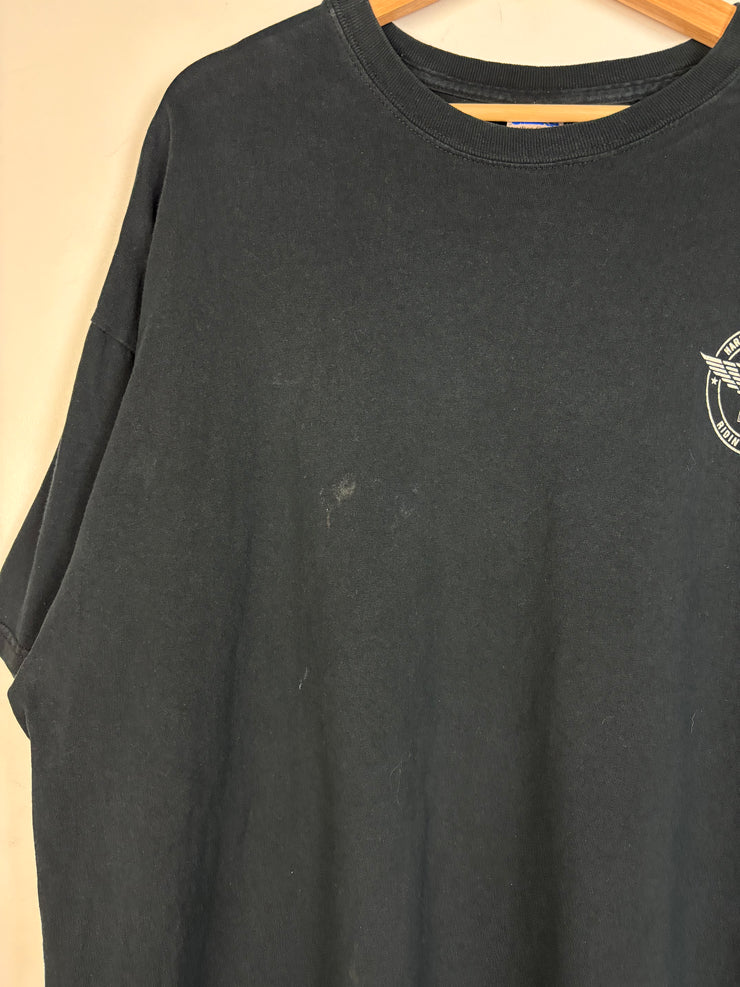 Vintage Y2K Harley Davidson Riding The Ridge Black Tee