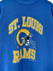 Vintage 1995 St. Louis Rams Blue Crewneck