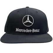 Vintage 90s New Era Mercedes Benz Black Strapback Hat
