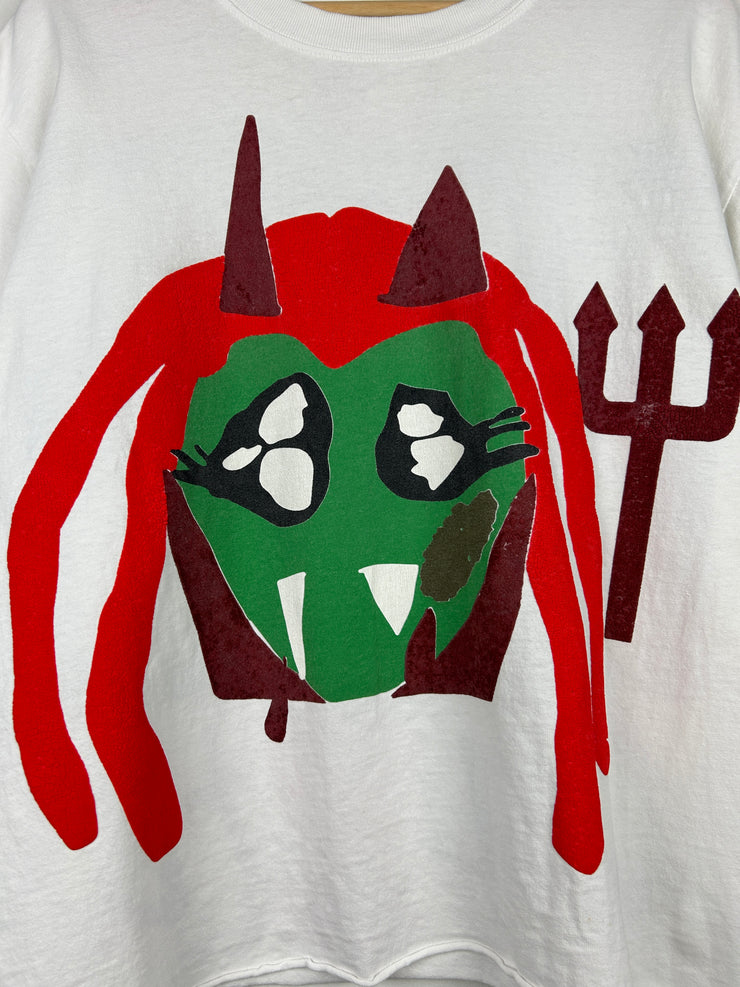 Playboi Carti x Cactus Plant Flea Market 4 WLR King Vamp White Tee