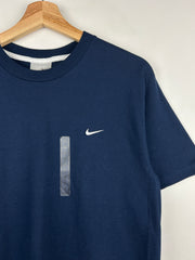 Vintage Nike Mini Swoosh Navy Tee