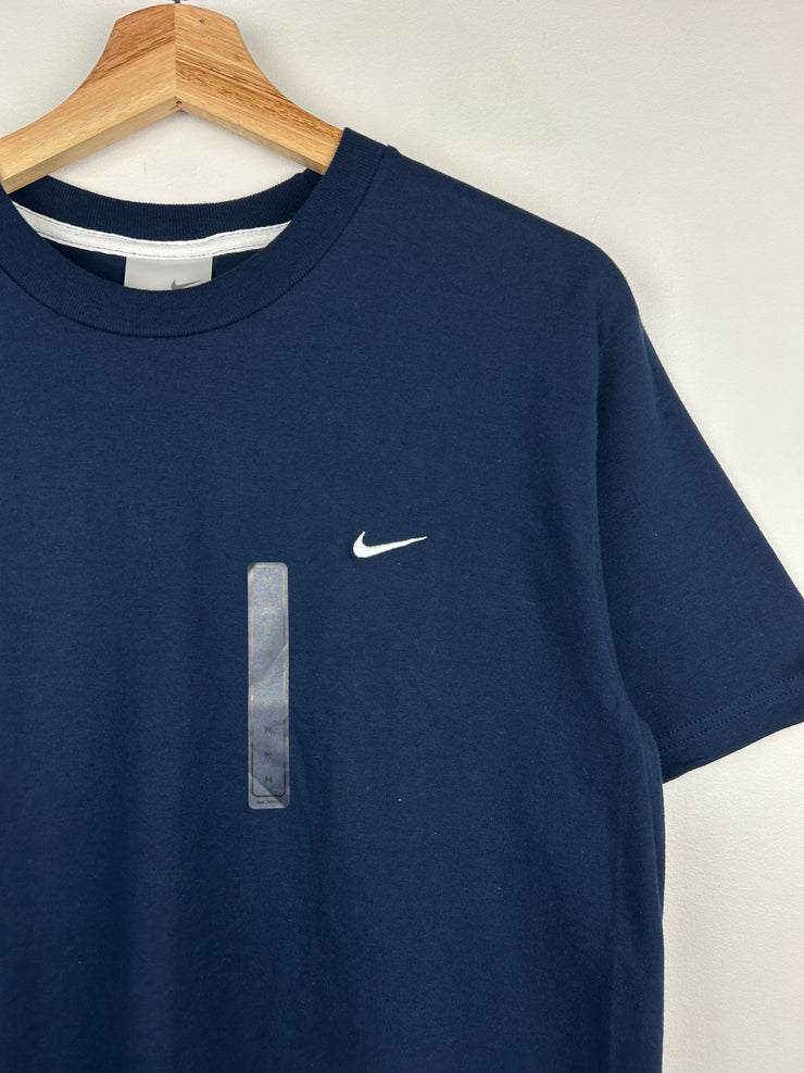Vintage Nike Mini Swoosh Navy Tee