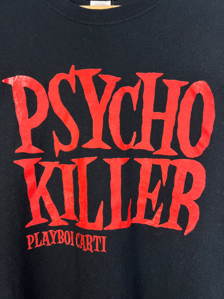 Playboi Carti Psycho Killer Black Tee