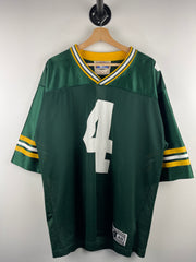 Vintage 90s NFL Starter Green Bay Packers Favre Green Football Jersey