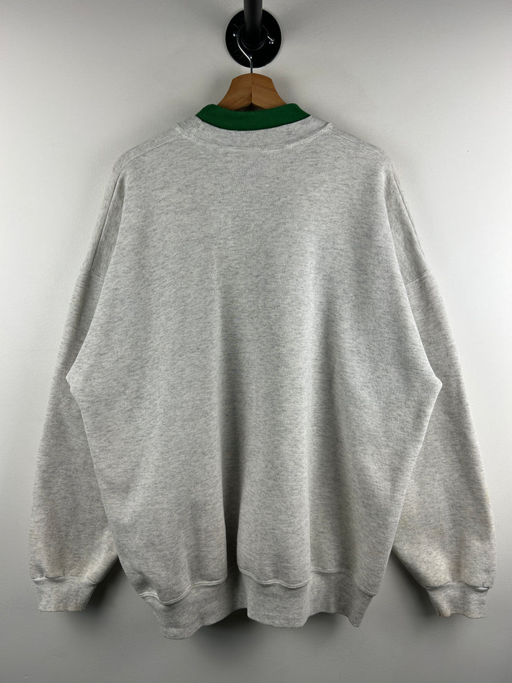 Vintage 90s Dodger Notre Dame South Side Grey Crewneck