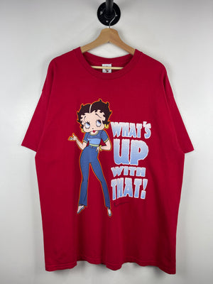 Vintage 2000 Betty Boop Whats Up With That Red Tee