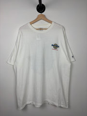 Vintage 90s Hard Rock Café Philadelphia White Tee
