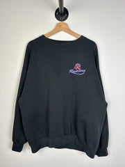 Vintage 90's Puma Toronto Raptors Black Crewneck