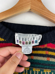 Vintage Carolina Colours 3D Knit Sweater