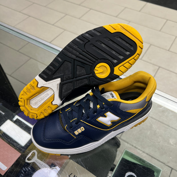 New Balance 550 Navy Yellow