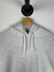 Vintage 90's Hanes Heavyweight Blank Grey Hoodie