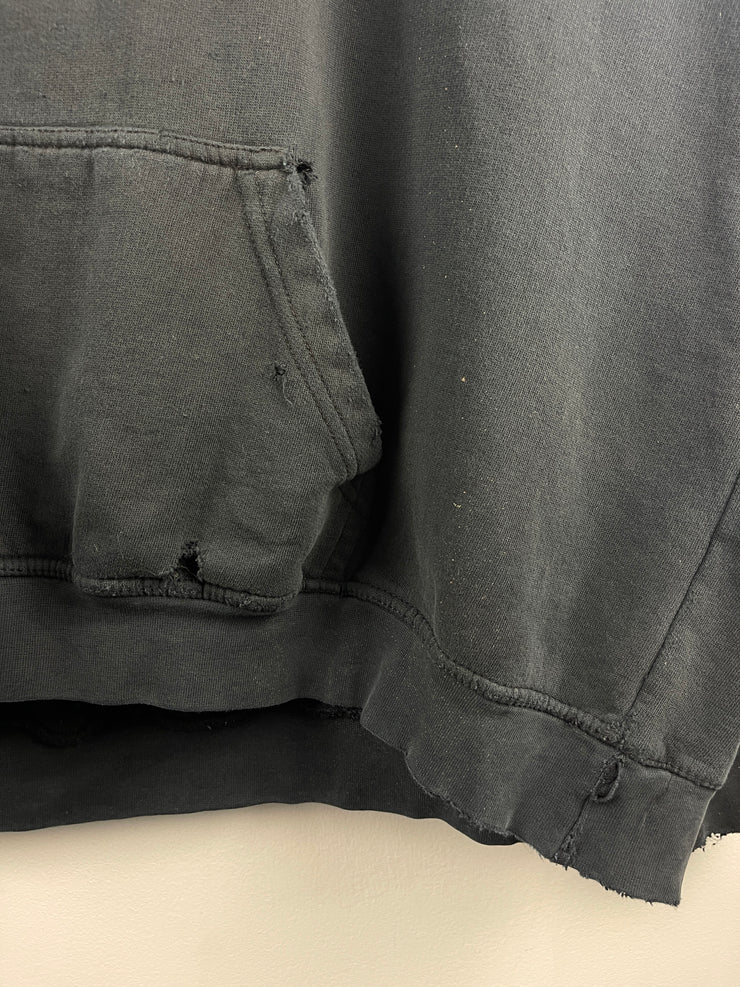 Vintage West Coast Choppers Long Beach Black & Gold Hoodie