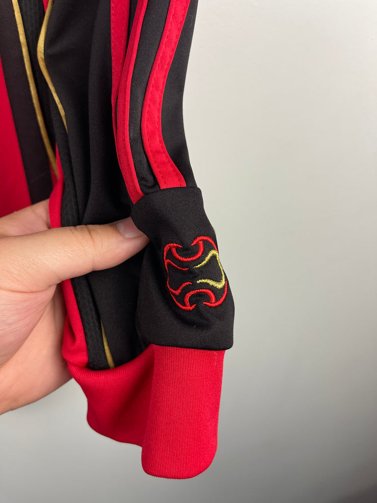 Vintage 2006 Adidas AC Milan Kaka Home Long Sleeve Soccer Jersey