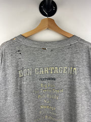 Vintage 90s Levis Fat Joe Don Cartagena Album Grey Rap Tee