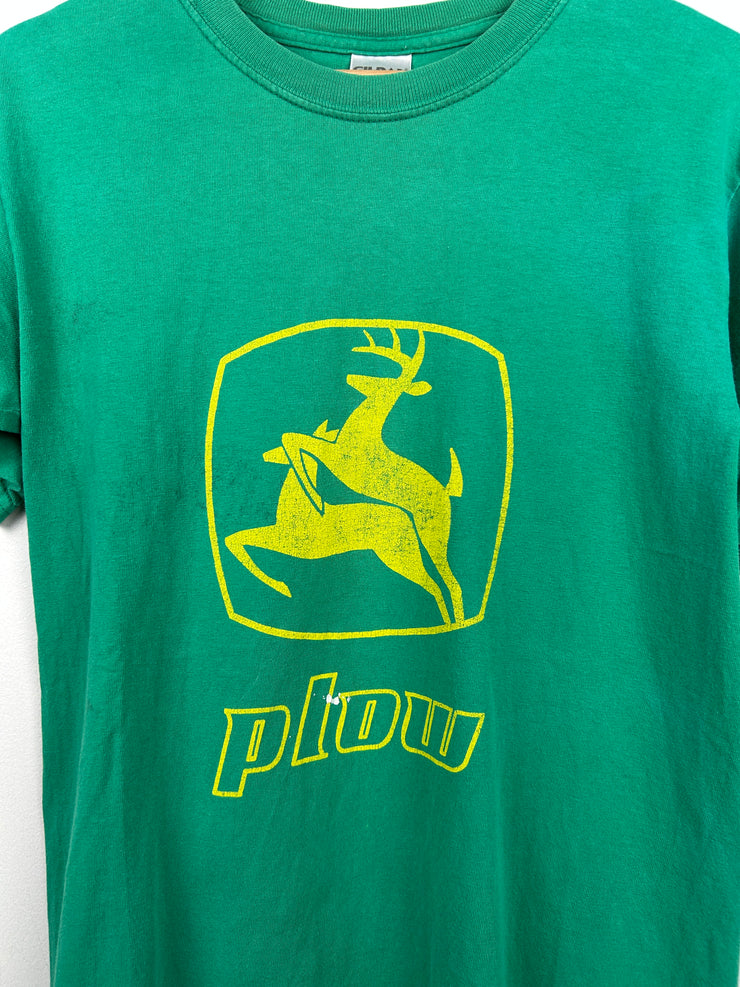Vintage John Deere Plow Green Tee
