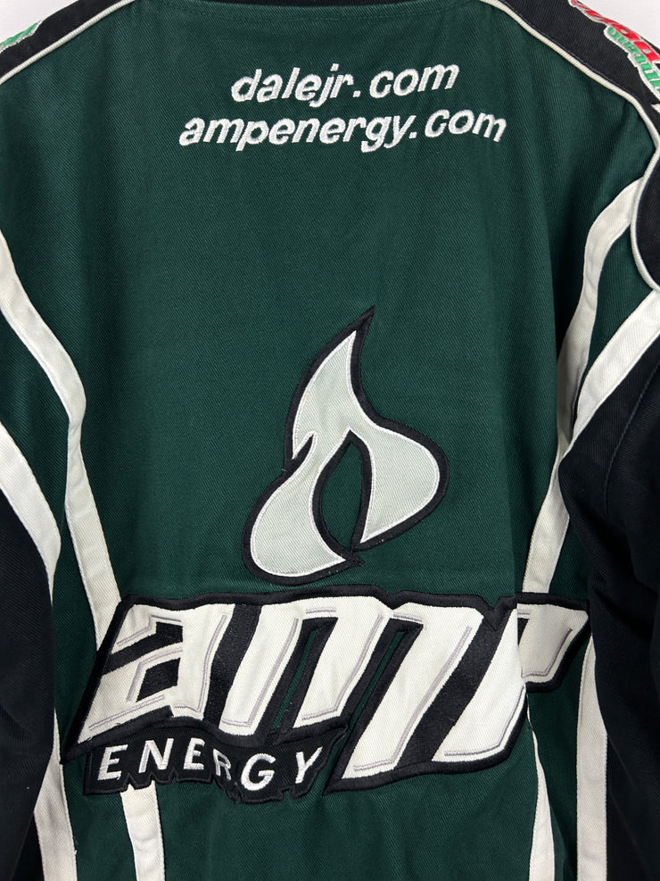 Vintage Nascar Chase Dale Jr AMP Energy Green Racing Jacket