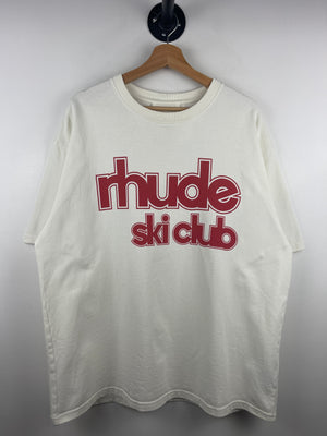 Rhude Ski Club Cream Tee