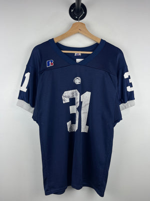 Vintage 90s Russell Athletic Penn State Nittany Lions Navy Football Jersey