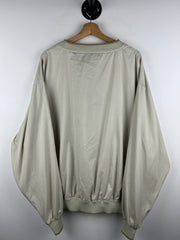 Vintage 90s Reebok Golf Beige Pullover Windbreaker