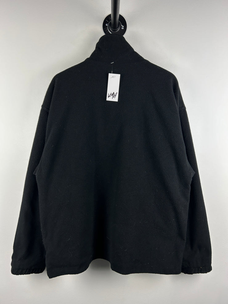 Vintage 90s NFL Pro Player Pittsburgh Steelers Fleece Black Reversible Jacket