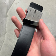 Louis Vuitton Mini Damier Black Suede Belt