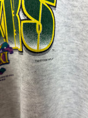 Vintage 90's Green Bay Packers Champions Grey Crewneck