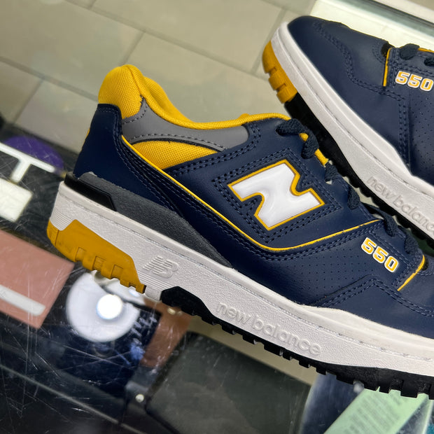 New Balance 550 Navy Yellow