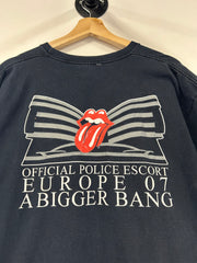 Vintage 2007 Rolling Stones Europe Black Tee