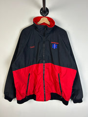 Vintage Y2K Honda Fleece Lined Black & Red Jacket