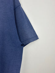 Vintage 90s Nike Mini Swoosh Thrashed Navy Tee