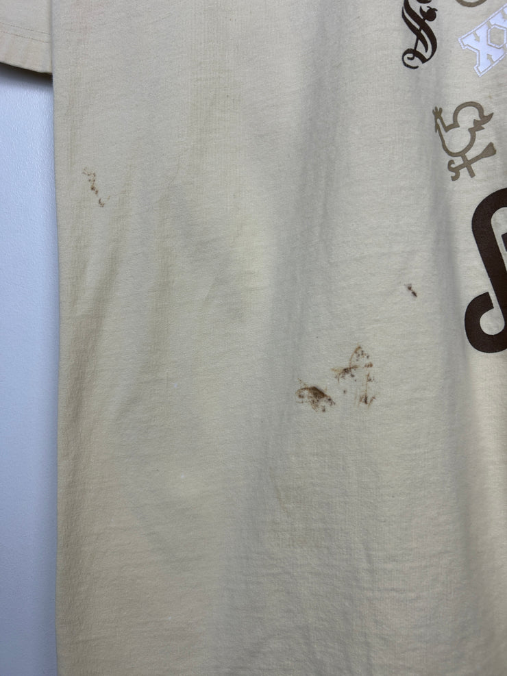 Vintage Y2K South Pole Cream Tee