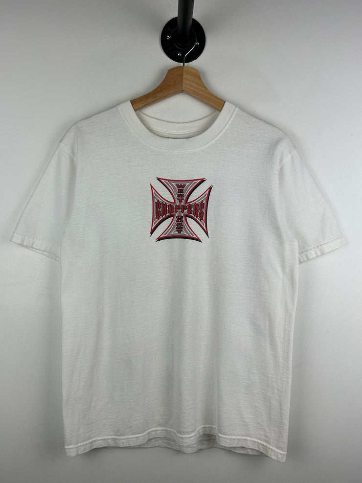 Vintage 2003 West Coast Choppers Long Beach White Tee